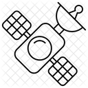 Satelite Meteorologico Antena Parabolica Antena Espacial Ícone
