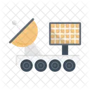 Satelite Comunicaciones Antena Parabolica Icono