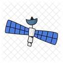 Satellit Weltraum Kommunikation Symbol