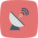 Satellitenschussel Symbol