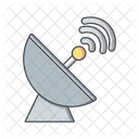 Satellitenschussel Symbol