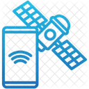 Satellit Weltraum Technik Icon