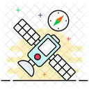 Satellit Weltraumsatellit Raumstation Symbol