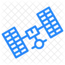 Weltraum Satellit ISS Symbol