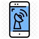 Satellit Netzwerk Internet Symbol