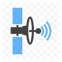 Satellit Radar Reichweite Symbol