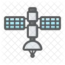 Satellit Weltraum Kommunikation Symbol