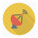 Satellit Rundfunk Kommunikation Icon