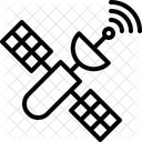 Satellit Weltraum Kommunikation Symbol