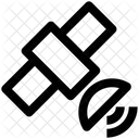 Satellit Rundfunk Signale Icon