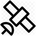 Satellit Rundfunk Weltraum Icon