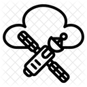 Satellit Weltraum Antenne Icon