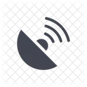 Satellit Kommunikation Antenne Symbol