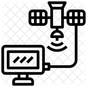 Satellit Kommunikation Signal Symbol