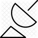 Satellit Schussel Weltraum Symbol