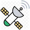 Kommunikation Satellit Antenne Symbol