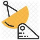 Satellit Schussel Radar Symbol