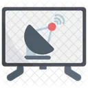 Satellite Smart Tv Tv Icon