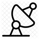 Satellite Parabolique Diffusion Icône