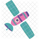 Satellite Space Communication Icon