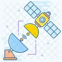 Communication Satellite Satellite Space Antenna Icon