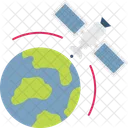 Earth Orbit Orbital Icon