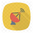 Satellite Broadcast Communication Icon