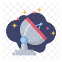 Satellite Dish Space Icon