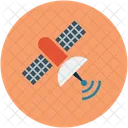 Satellite Radar Signal Icon
