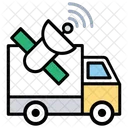 Satellite Vehicle Tracking Icon