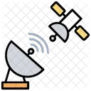 Communication Satellite Antenna Icon
