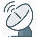 Satellite Antenna Telecommunication Transmitter Icon