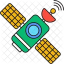 Satellite Station Spatiale Vaisseau Spatial Icône