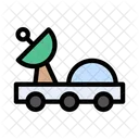 Satellite Car  Icon