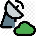 Satellite Cloud Satellite Dish Satellite Network Icon