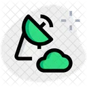 Satellite Cloud  Icon