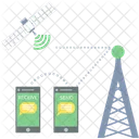 Satellite Communication Connection Technical アイコン