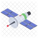 Transmission Sans Fil Satellite De Communication Diffusion Icône