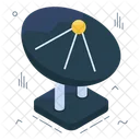 Satellite Dish Parabolic Antenna Space Antenna Icon