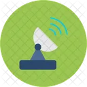 Satellite Dish Antenna Communication Icon