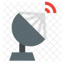 Satellite Dish Antenna Parabolic Icon