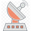 Mearth Station Satellite Dish Dish Antenna Icon