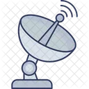 Satellite Dish Antenna Communications Icon