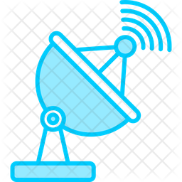 Satellite Dish Icon - Download in Dualtone Style