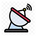 Dish Satellite Antenna Icône