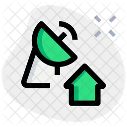 Satellite Home  Icon