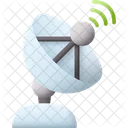 Satellite Space Communication Icon