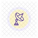 Satellite Space Communication Icon