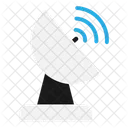 Space Communication Antenna Icon