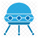 Ufo Spaceship Space Icon